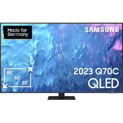 F (A bis G) SAMSUNG LED-Fernseher Fernseher Quantum Prozessor 4K,Quantum HDR,Gaming Hub grau (eh13 1hts) LED Fernseher