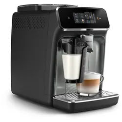 Philips Kaffeevollautomat EP2339/40 2300 Series, 4 Kaffeespezialitäten, mit LatteGo-Milchsystem schwarz