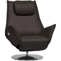 Koinor Relaxsessel , Mokka , Leder , Echtleder , Nappaleder , 92x79x90 cm , Goldenes M, Made in Germany, DIN EN ISO 9001, Dgm , Fußauswahl, Lederauswahl, Stoffauswahl, Netzbetrieb , Wohnzimmer, Sessel, Ledersessel