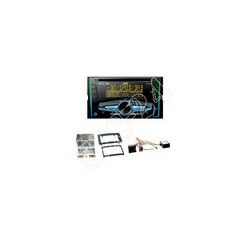 Radioeinbauset 2-DIN mit CAN-Bus VW + JVC KW-DB93BT Autoradio DAB+ CD USB AUX Bluetooth FSE