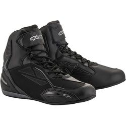 Alpinestars Stella Faster-3 Drystar Damen Motorradschuhe, schwarz-silber, Größe 43 44