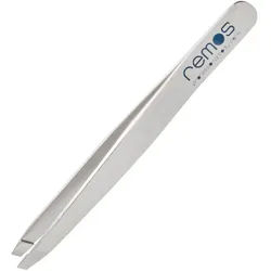 Remos Augenbrauenpinzette mit extra feiner gerader Spitze 1 St silber