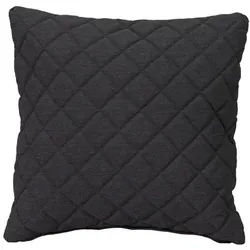 Gardenson Outdoor-Kissen , Anthrazit , Textil , Füllung: Polyester,Polyester , quadratisch , 45x45 cm , pflegeleicht, hochwertige Qualität, für den Außenbereich geeignet, UV-beständig, wetterfest , Gartenmöbel, Gartenpolster & Auflagen, Gartenkissen
