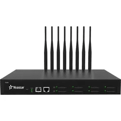 Yeastar GSM-Gateway TG800 8x Kanal, Router, Schwarz