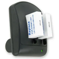 Zweifach Ladegerät für GoPro Hero 4 Akku AHDBT-401 inklusive 2 Akkus