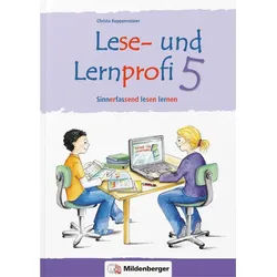 Schulbuch Lese- und Lernprofi 5 – Arbeitsheft – silbierte Ausgabe Sinnerfassend Christa Koppensteiner weiß