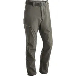 Funktionshose MAIER SPORTS "Nil" Gr. 62, Normalgrößen, braun (schlamm) Herren Hosen Wanderhosen Wanderhose, atmungsaktive Outdoor-Hose mit Roll up Funktion