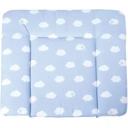 Roba Wickelauflage Kleine Wolke blau , Textil , Baum/Pflanze/Natur , 85x75 cm , Babymöbel & Kindermöbel, Babyzimmer, Wickelkommoden & Zubehör, Wickelaufsätze