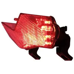 HIGHSIDER smart LED Rücklicht Schwarz Kawasaki Style, E-geprüft (1Stk), schwarz