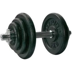 Gewichteset , Schwarz , Metall , 6-teilig , 20.8x20.8x37.8 cm , Freizeit & Co, Sport & Fitness, Krafttraining, Hanteln
