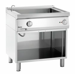 Bartscher Bain Marie 700, B800, UO, mWE, Bain Marie mit offenem Unterbau, 1 Stück