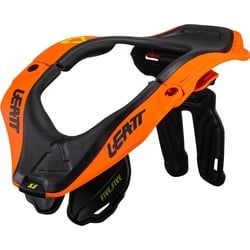 Leatt 5.5 V24 Nackenstütze, schwarz-orange, Größe L XL für Männer