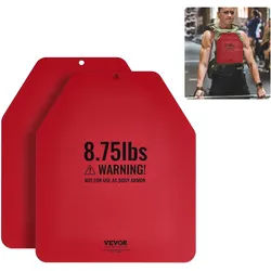 VEVOR Gewichtswestenplatten Gewichtsplatten Krafttraining Lauftraining 3,97kgx2