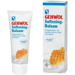 Gehwol Fußlotion GEHWOL Softening Balsam mit Hyaluron und Urea für seidenweiche Haut Packung, 1-tlg., 125ml