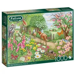 Jumbo Spiele Puzzle Falcon 11288 An Afternoon Hack 1000 Teile Puzzle, 1000 Puzzleteile, Made in Europe bunt
