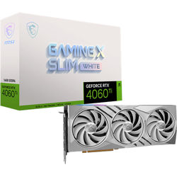 GeForce RTX 4060 Ti GAMING X SLIM WHITE - 16GB GDDR6 RAM - Grafikkarte