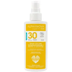 Alphanova Zertifizierte Bio-Sonnencreme Adultes Hoher Schutz SPF 30