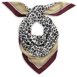 Tuch Leo-Dessin aus 100% Seide Peter Hahn lila