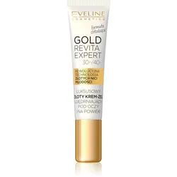 Eveline Cosmetics Gold Revita Expert Festigende Augencreme mit kühlender Wirkung 15 ml