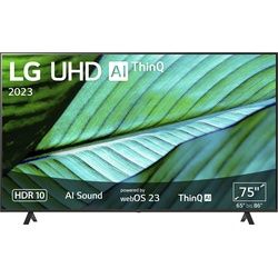 LG LED-Fernseher »75UR76006LL«, 189 cm/75 Zoll, 4K Ultra HD, Smart-TV LG schwarz