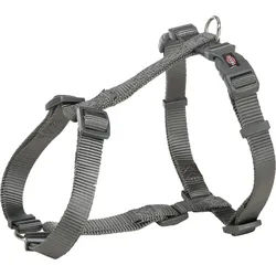 TRIXIE Premium H-Geschirr, L–XL: 75–120 cm / 25 mm, grafit