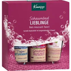 Kneipp Badezusatz Schaum-CremebaederSchaumbad Lieblinge Aroma-Pflegeschaumbad Tiefenentspannung 100 ml + Aroma-Pflegeschaumbad Glückliche Auszeit 100 ml + Cremebad Hautzarte Verwöhnung 100 ml 100 ml