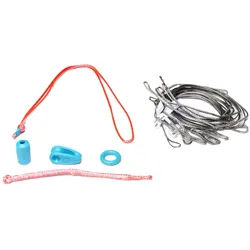 Duotone Front Bridle Rebel SLS left/red Sparepart Ersatzteil, Kitegröße in m2: 9.0