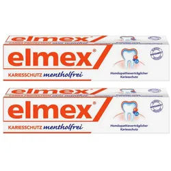 elmex Kariesschutz Zahnpasta mentholfrei ohne ätherische Öle