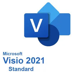 MICROSOFT Visio 2021 Standard 32 64bit ESD Download 1 Stück