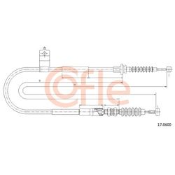 COFLE Handbremsseil Links für Mazda Mx-5 II