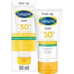 Cetaphil SUN Sensitive Gel-Fluid SPF 50+ Extra-leichter Sonnenschutz Gesicht
