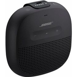 Bose SoundLink Micro tragbarer Lautsprecher Portable-Lautsprecher (Bluetooth, Wasser- und Staubschutz (IP67),Partymodus: zwei Lautsprecher verbinden) schwarz