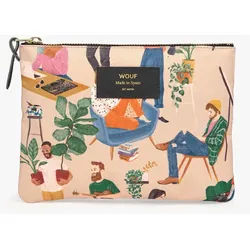 Wouf Accessories Large Pouch Bag Recycled Collection Cozy