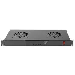 AK-1502-B - 1U Fan Unit with LCD