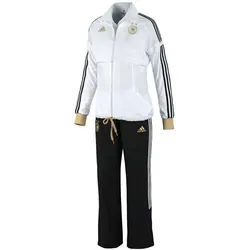 Adidas Damen DFB Trainingsanzug WM 2011 weiß / schwarz V30426 S (Damen)