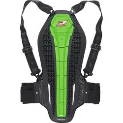 Zandona Hybrid Back Pro X7 Rückenprotektor, grün, Größe S für Männer