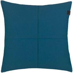 Schöner Wohnen Kissenhülle , Blau , Textil , Uni , 38x38 cm , hochwertige Qualität , Heimtextilien, Bezüge, Kissenbezüge