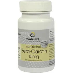 Beta Carotin 15mg Natürlich 100 ST