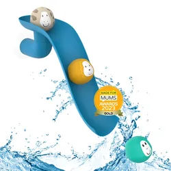 Matchstick Monkey Badezeit Rutschset 1 St blau