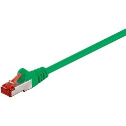 Goobay CAT 6 Patchkabel, S/FTP (PiMF), Grün