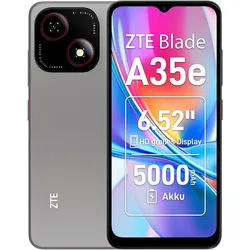 ZTE Blade A35e Smartphone (16,56 cm/6,52 Zoll, 64 GB Speicherplatz, 8 MP Kamera) grau 0 cm x 0 cm x 0 cm