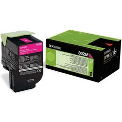 Lexmark 80C20M0 (802M) - Magenta - Toner