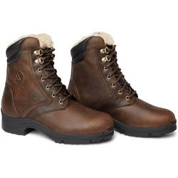 Mountain Horse Schuhe Damen Snowy River Lace Reitboots Brown