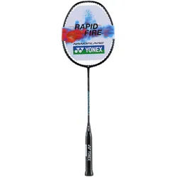 Yonex Badmintonschläger Nanoflare RC (grifflastig, mittel) schwarz/grau - besaitet
