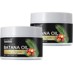 P-Beauty Batanaöl Haaröl für Haarpflege Haarkur 2x120 g Unisex