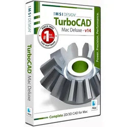 TurboCAD Mac v14 Deluxe 2D/3D