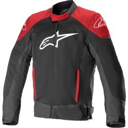 Alpinestars T-SP X Superair Motorrad Textiljacke, schwarz-rot, Größe 2XL