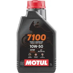 MOTUL 4T Motorenöl 7100, 10W-50, 1L, Größe 0-5l