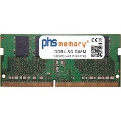 PHS-memory RAM passend für HP 17-by3009nf (1 x 4GB), RAM Modellspezifisch