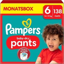Pampers Windeln Pants Größe 6 (14-19kg) Baby-Dry 138 St